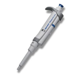 Eppendorf Research® plus (EU-IVD), 1 canal, variable, incl. epT.I.P.S.® Box, 100 – 1,000 µL, azul