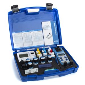 Turbidímetro y Fotómetro multiparamétrico portátil Cloro Libre y Total/pH/Ácido Cianúrico/Alcalinidad HS94104C