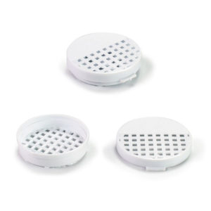 Cassettes reondos cápsulas para tejido c/1000 uds