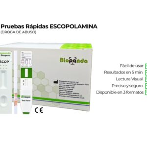 Test Rápido para detección de Escopolamina (burundanga) | Biopanda