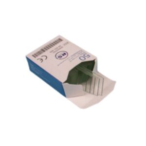 Porta-Objetos azul esmerilado 90º c/50 ud. 127BPB032