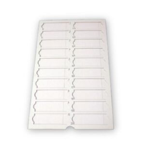 Bandeja de cartón sin tapa para 20 portaobjetos 127BPG006