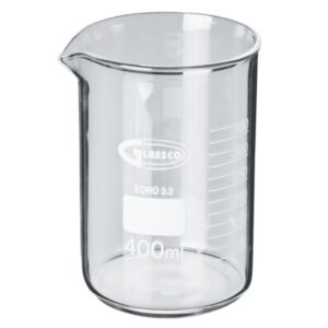 Vaso precipitado c/pico f/baja grad. 400 ml 127CBC020