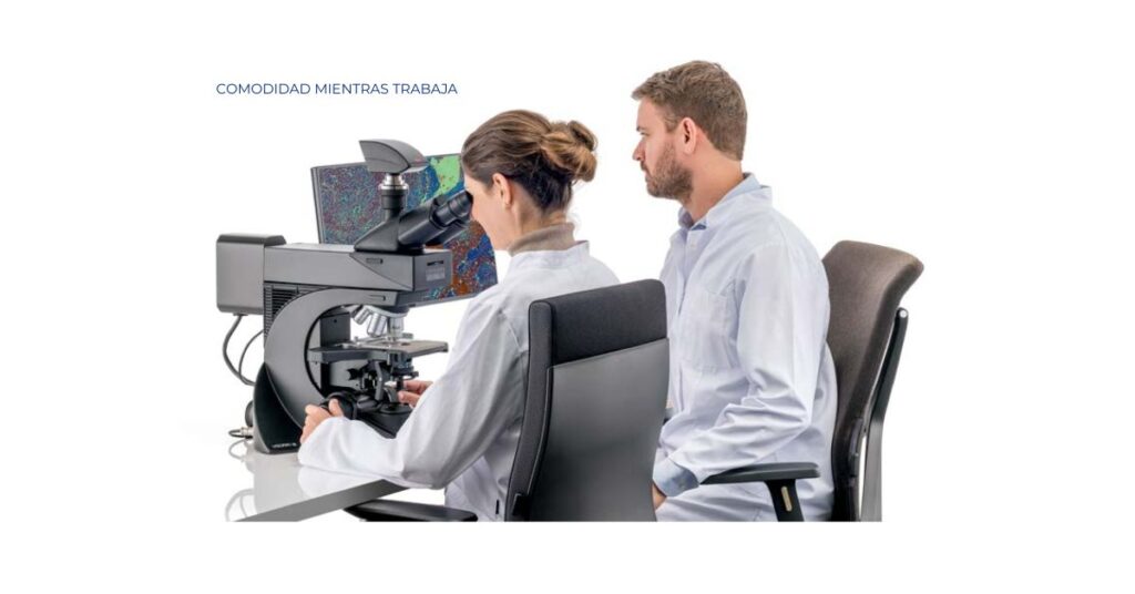 Visoria B Microscopio de laboratorio