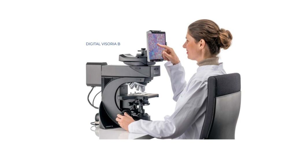 Visoria B Microscopio de laboratorio