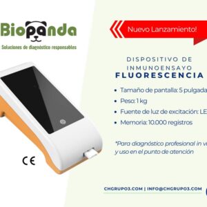 Dispositivo Inmunoensayo de fluorescencia  | Biopanda